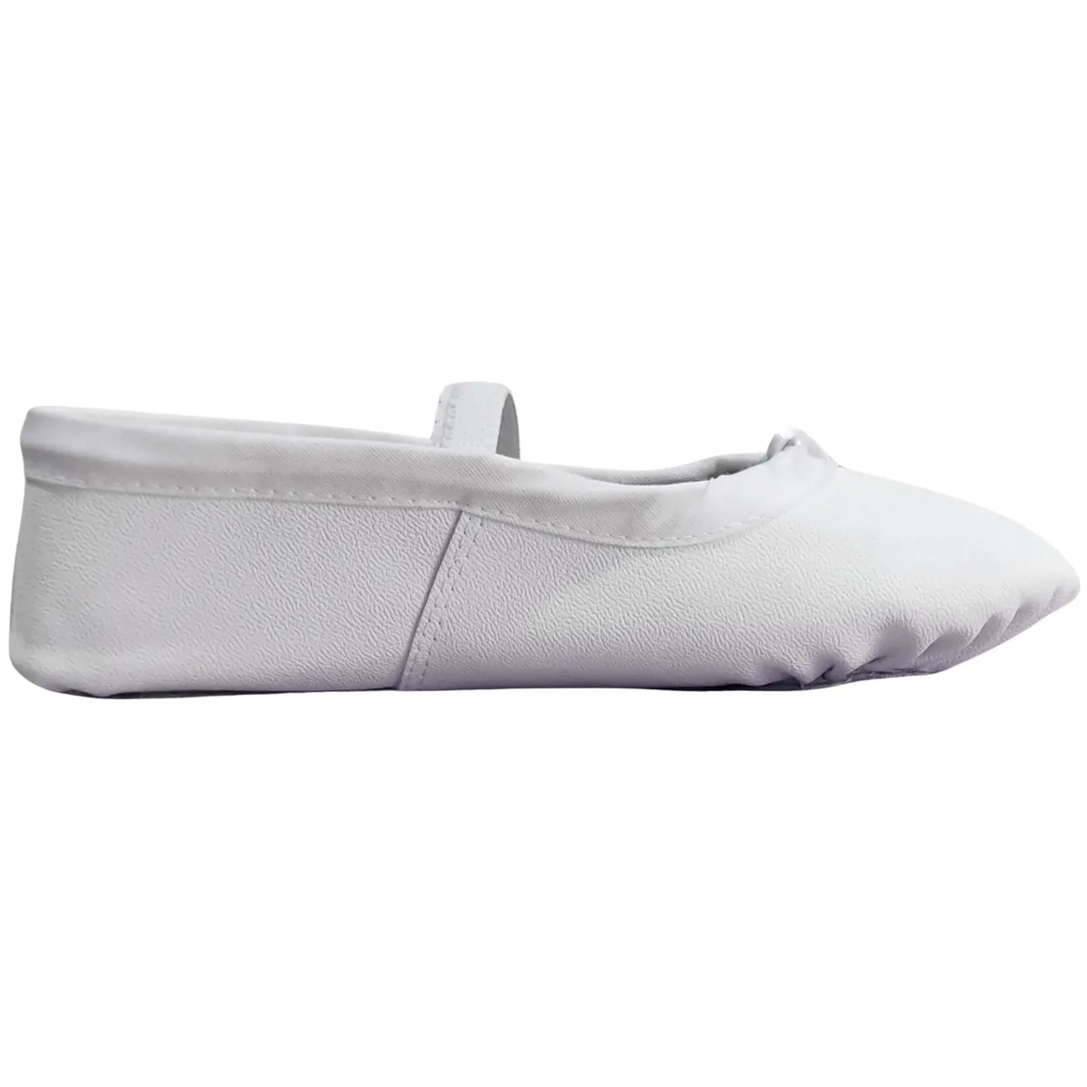 NACIONAL - Zapatillas De Ballet Media Punta Cuerina - Blanco