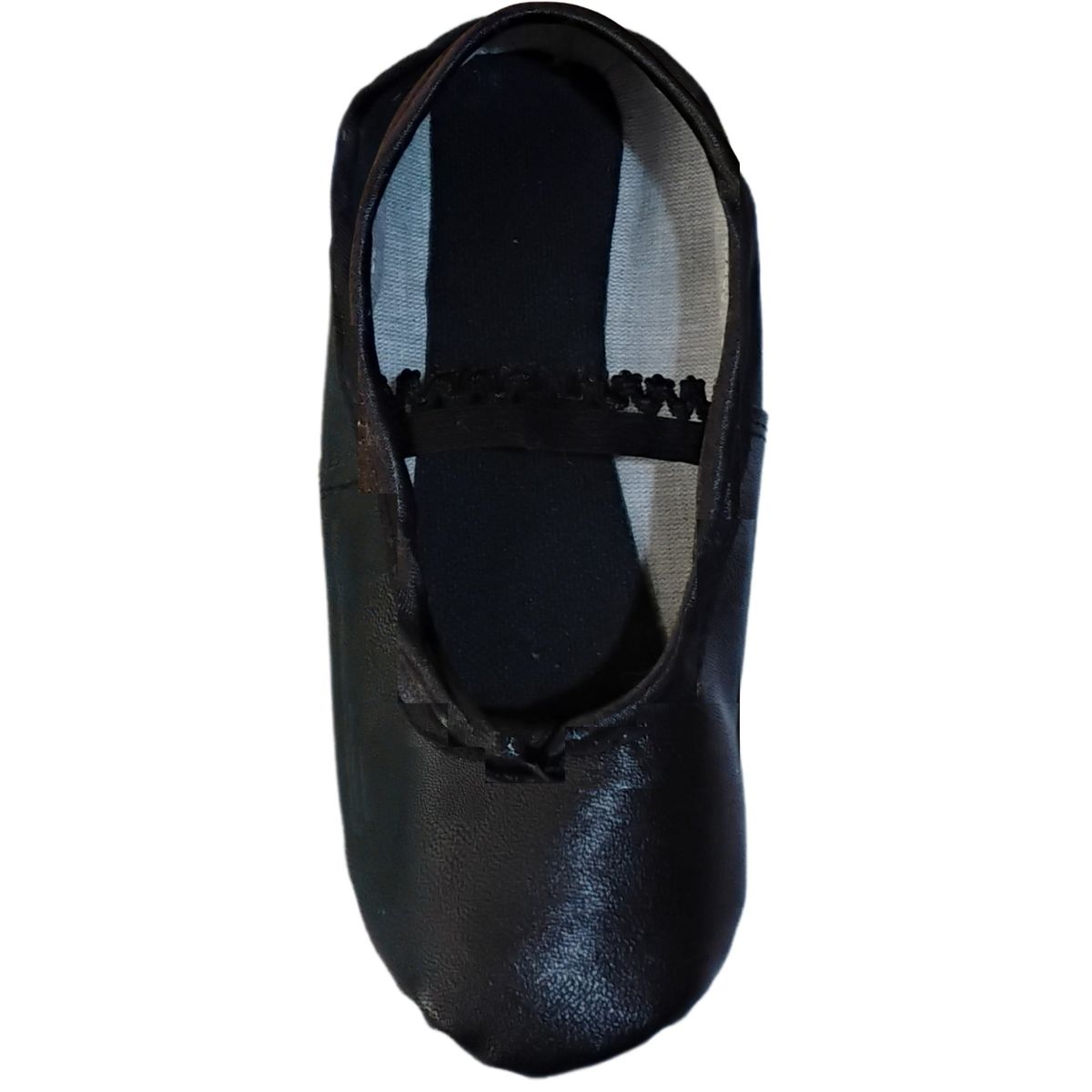 NACIONAL - Zapatillas De Ballet Media Punta Cuerina - Negro