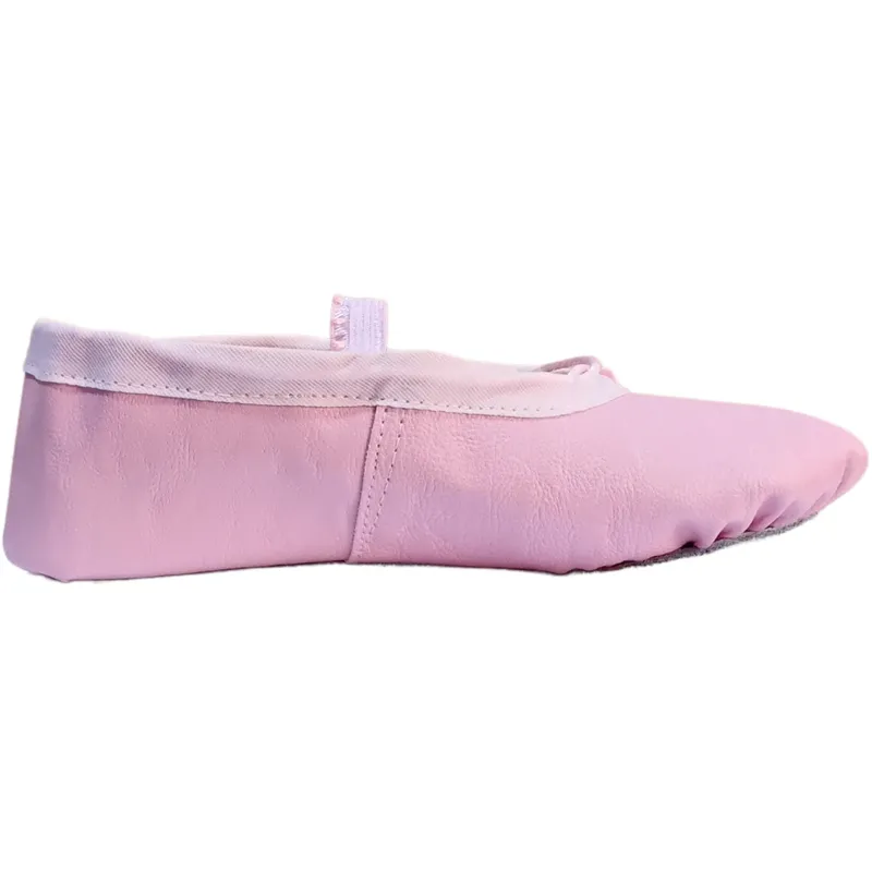 NACIONAL - Zapatillas De Ballet Media Punta Cuerina - Rosa
