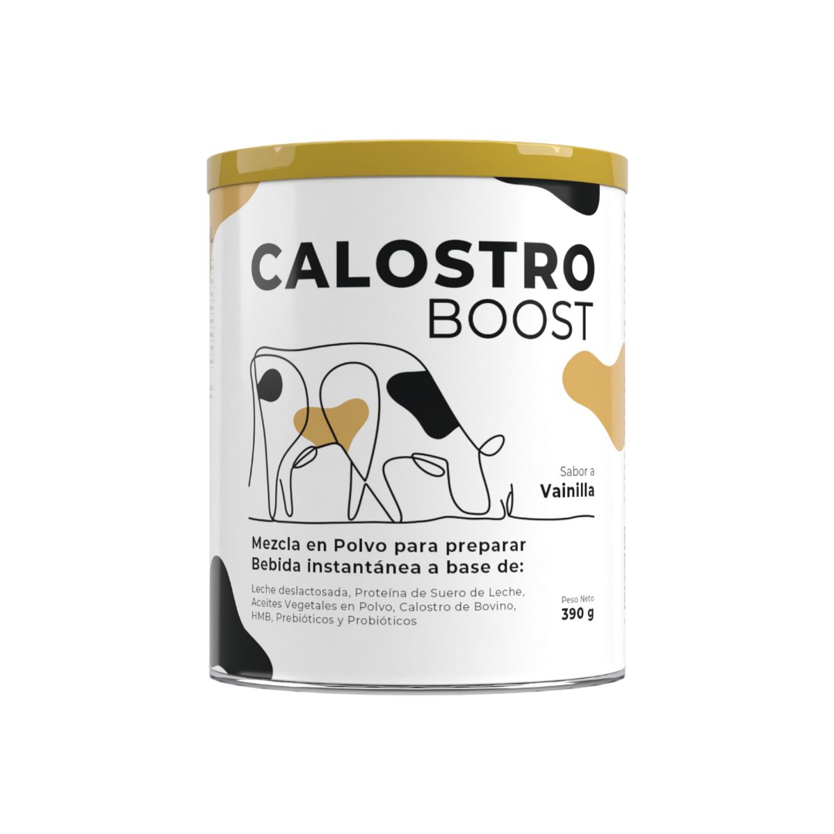 CALOSTRO BOOST - Calostro Bovino HMB Prebióticos y Probióticos 390 gr Calostro Boost
