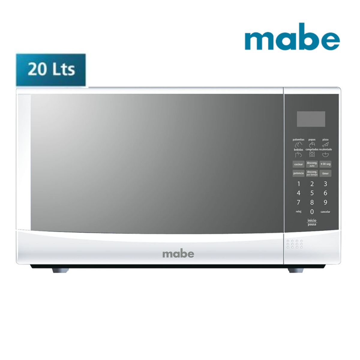 MABE - Horno Microondas de 20L Blanco Mabe - HMM20PEE