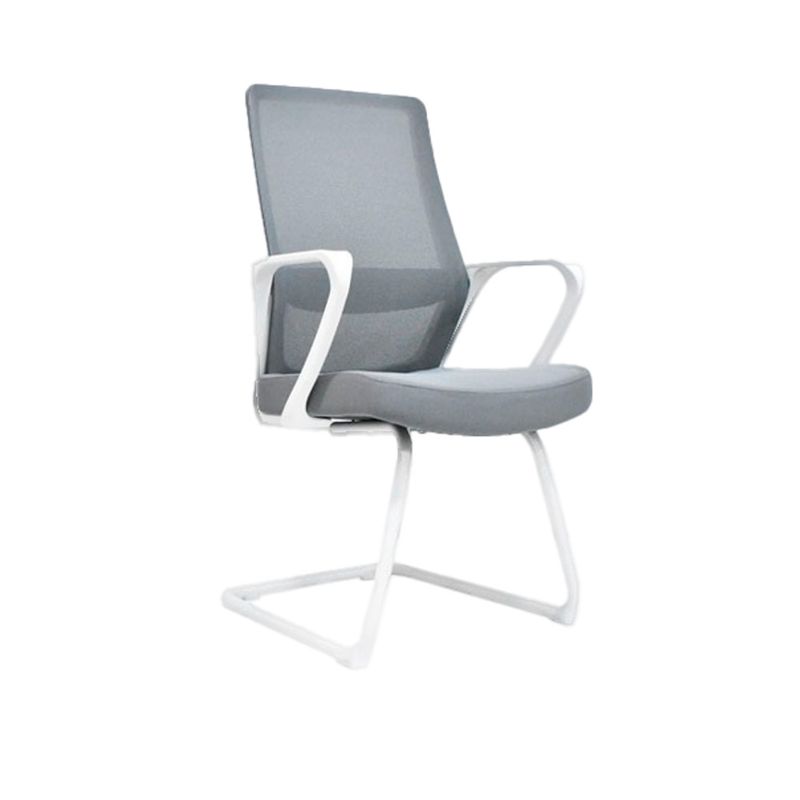 OFIDEAS - Silla de Oficina Fija Interlocutora Andy Color Gris Ofideas