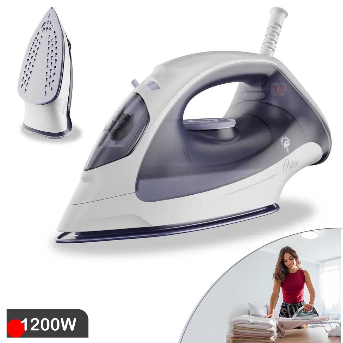 OSTER - Plancha de vapor ligera Oster® GCSTBS3802