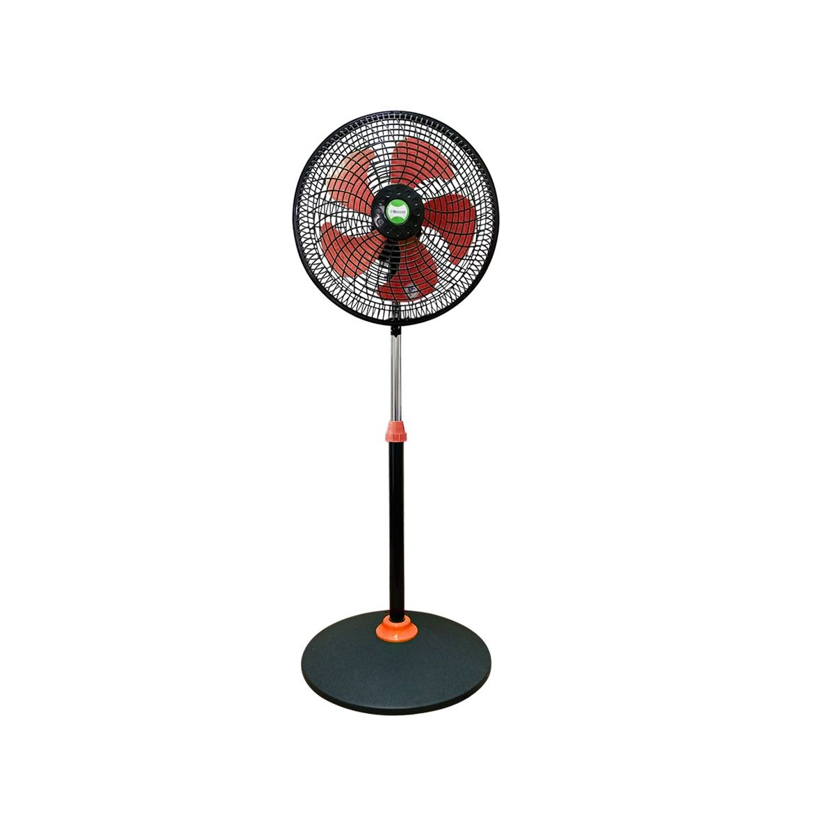 BOSSKO - Ventilador Pedestal 16" de 5 Aspas BOSSKO BK-8314VC Naranja