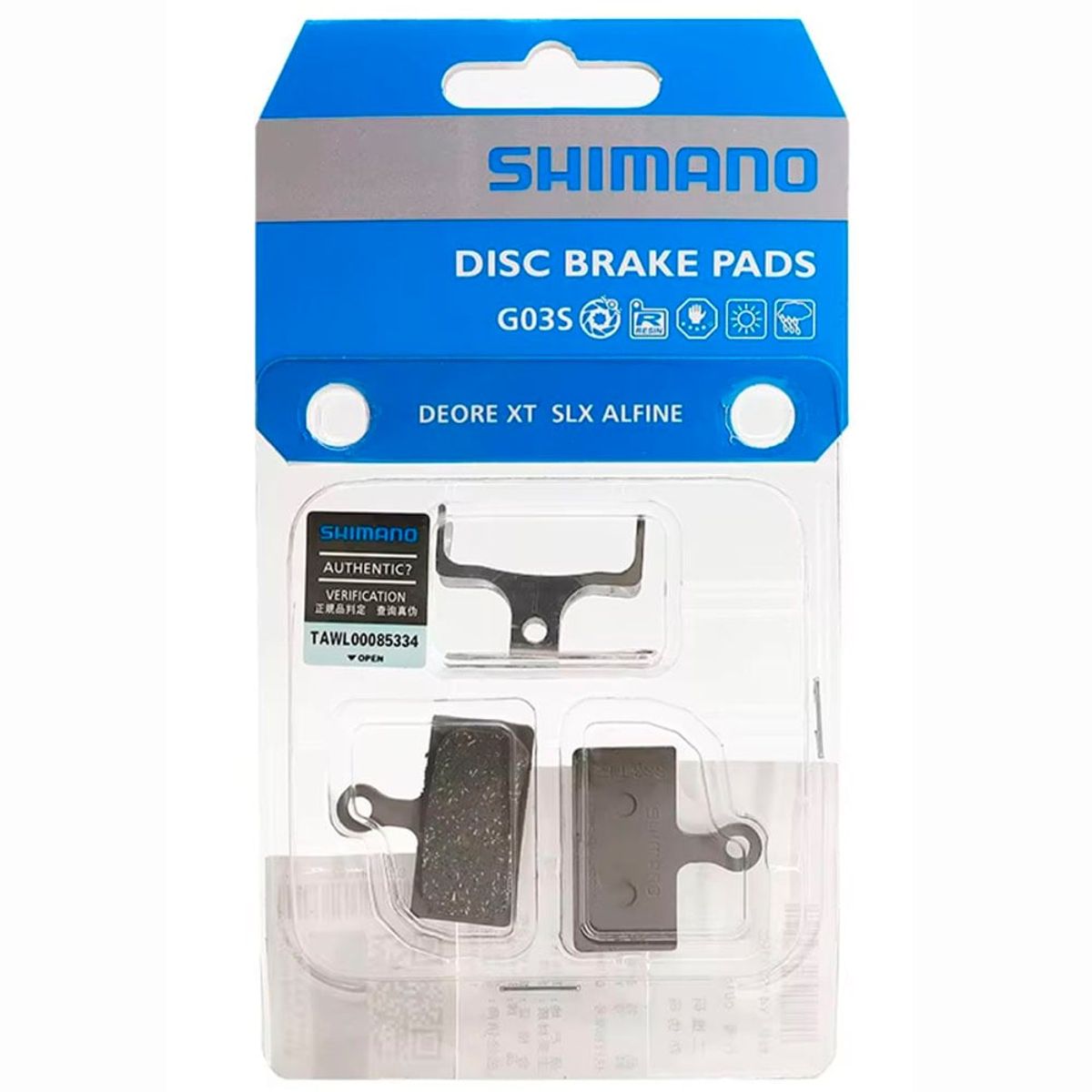 SHIMANO - Freno de Disco Shimano G03S para bicicleta montañera