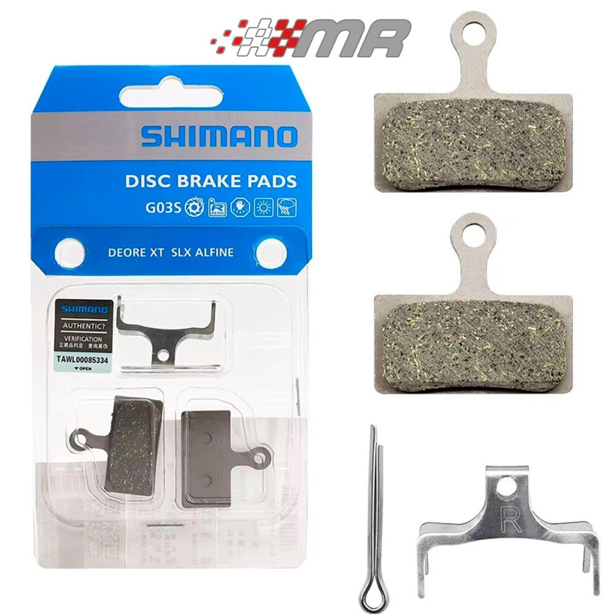 SHIMANO - Freno de Disco Shimano G03S para bicicleta montañera