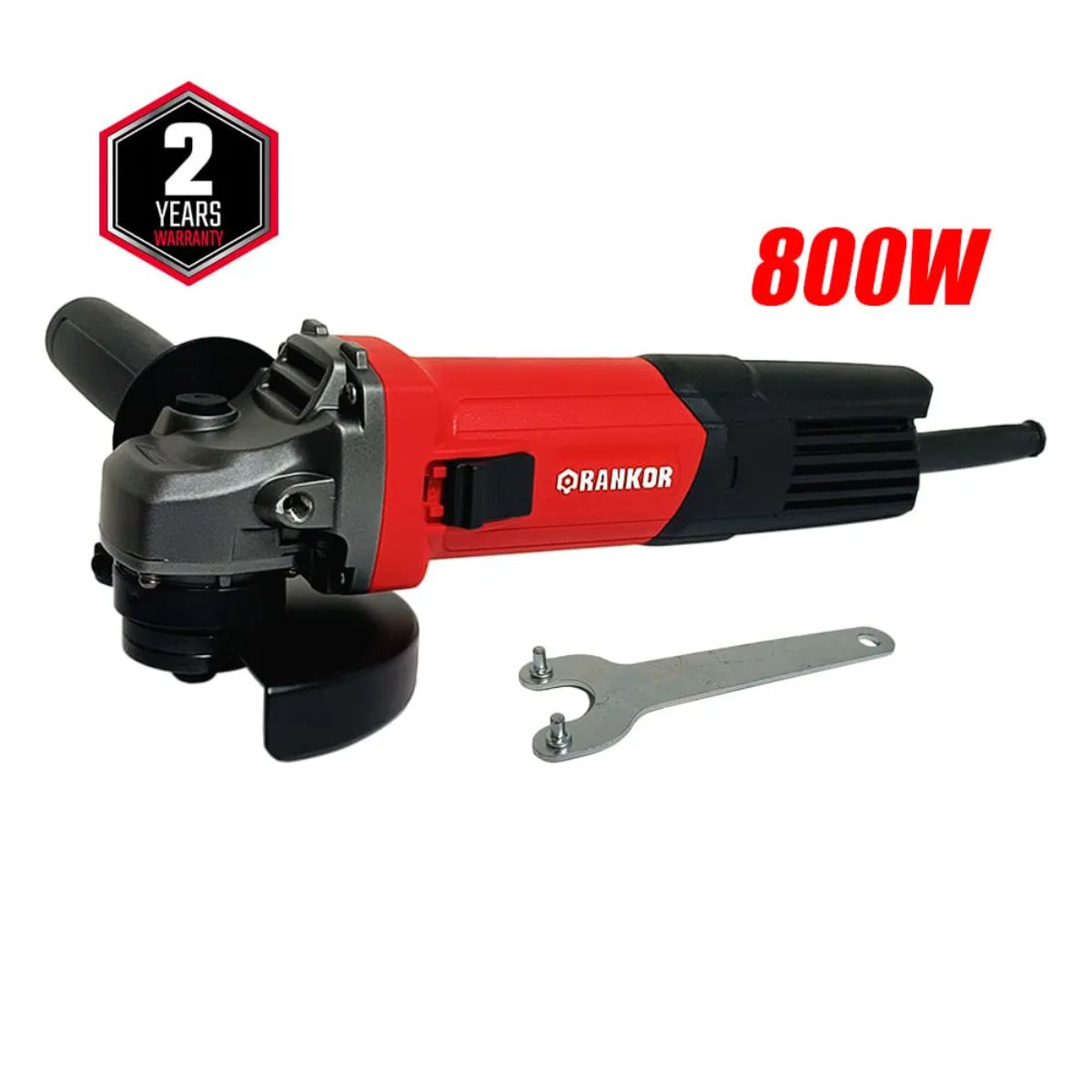 RANKOR - Amoladora Esmeril Angular Industrial 4 1/2" Rankor RAG800401 800W