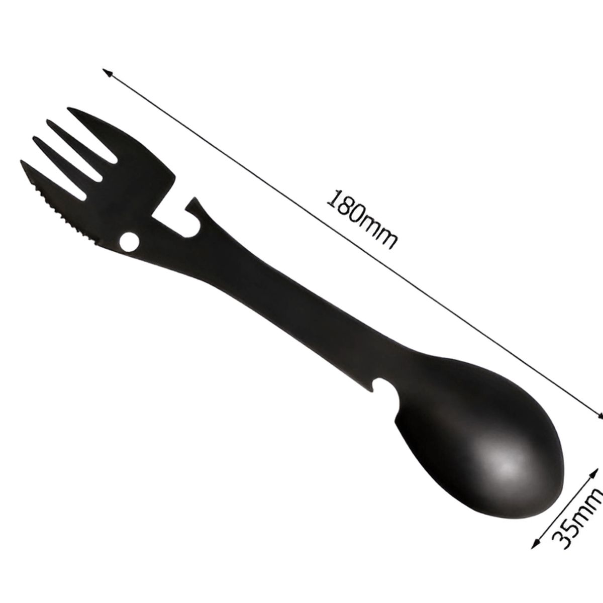 GENERICO - Herramienta de Supervivencia 5 en 1 – Kit Multifuncional de Camping