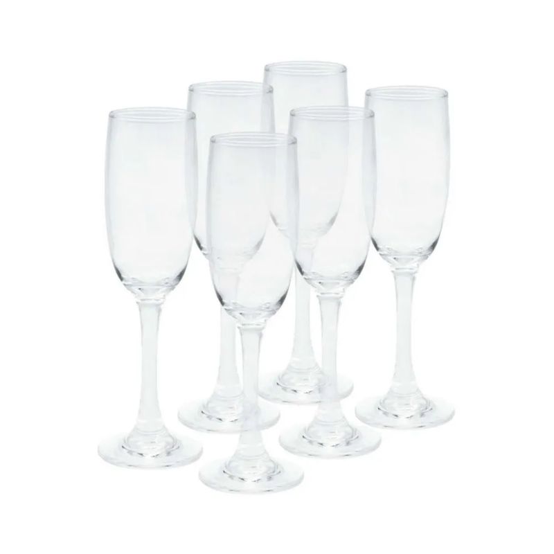 INSPIRA - Set de 6 copas para Champagne de 210 ml