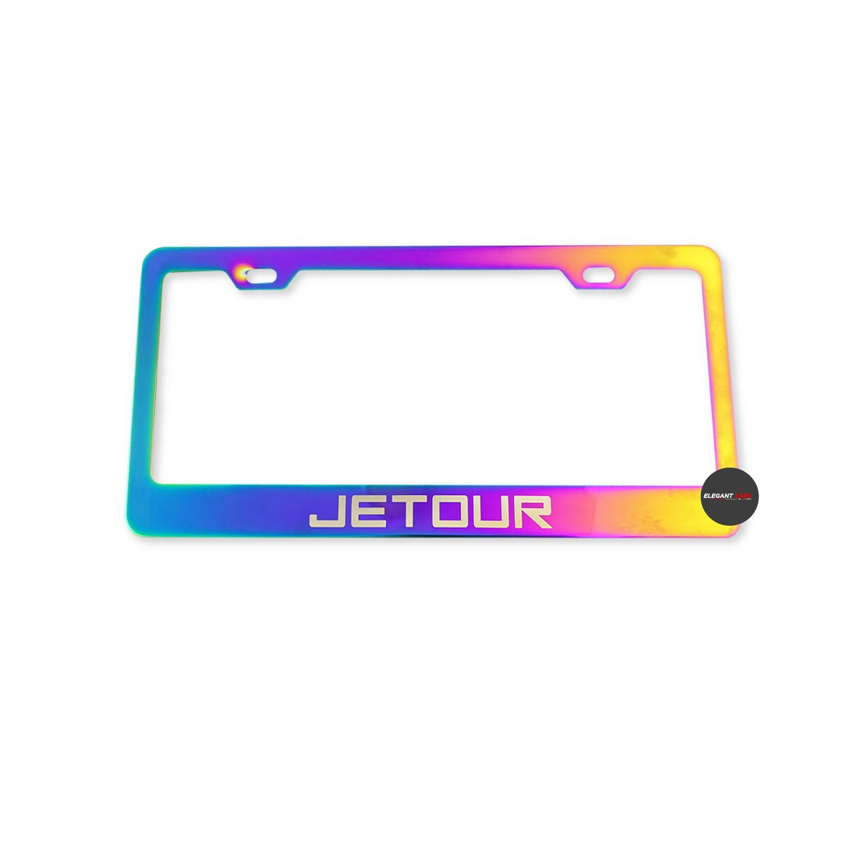 JET - Portaplaca Tornazol Elegante Universal Jetour 2pcs