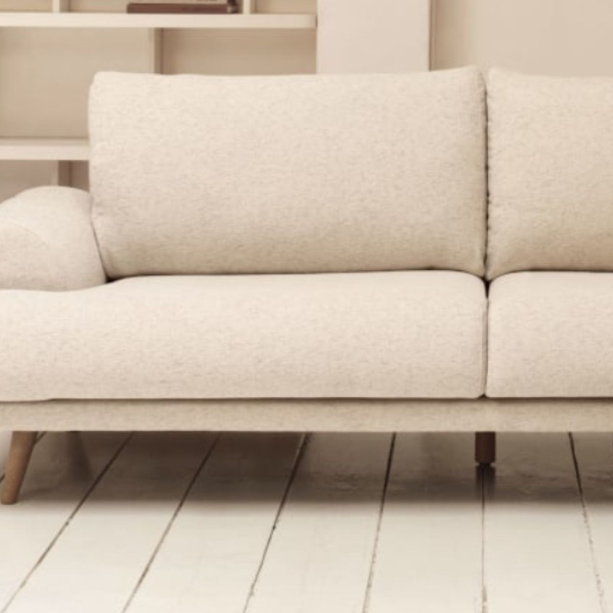 YOLODECORO - Sofá 3 Cuerpos Karin Beige
