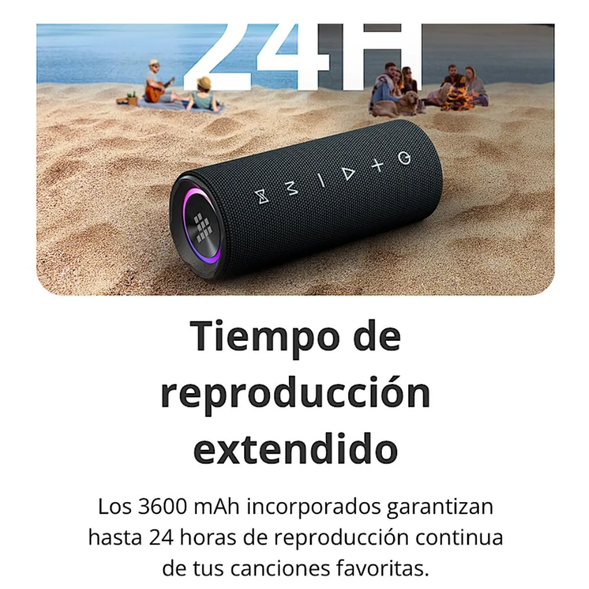 TRONSMART - Parlante Tronsmart Mirtune C2 - IPX7- 24W ORIGINAL