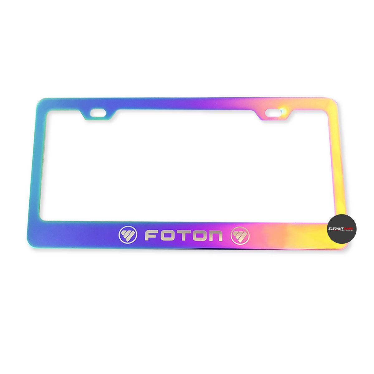 JET - Portaplaca Tornazol Elegante Universal 2pcs