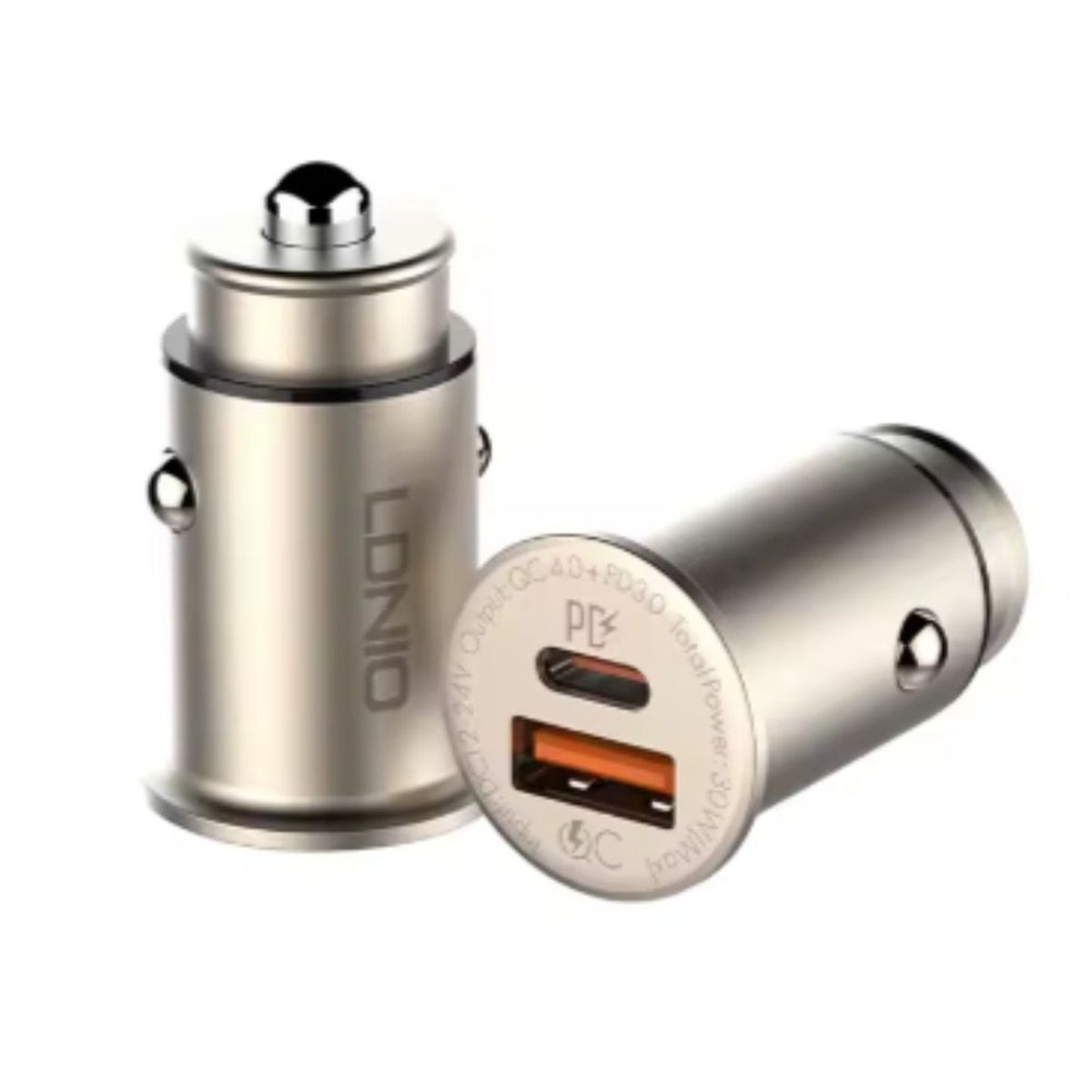 GENERICO - Cargador de Auto Portatil 30W mini LDNIO C506Q