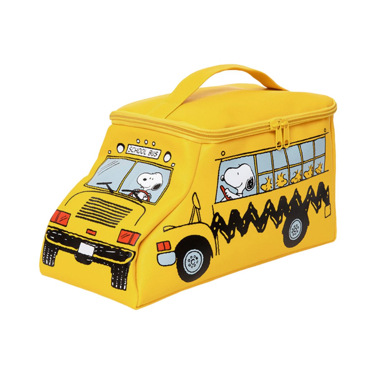SNOOPY - SNOOPY NECESER DE MAQUILLAJE BOLSA DE COSMÉTICOS - SCHOOL BUS