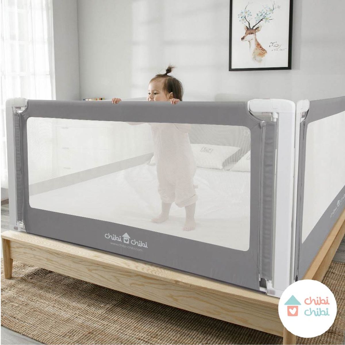 CHIBI CHIBI - Pack Laterales Barandas De Seguridad Chick Deluxe De 2mt