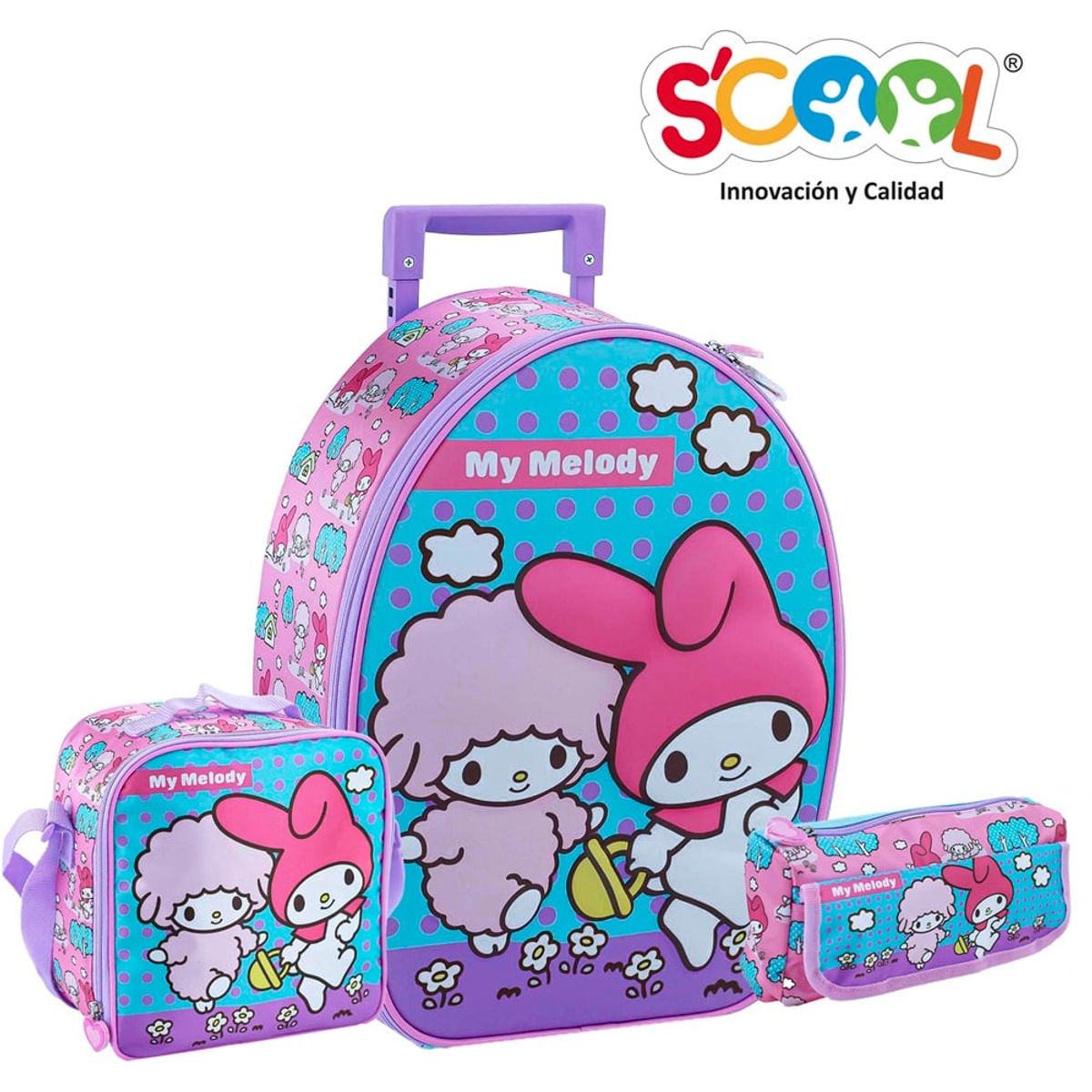 SCOOL - Set Scool Ranger Maleta Escolar My Melody Oficio