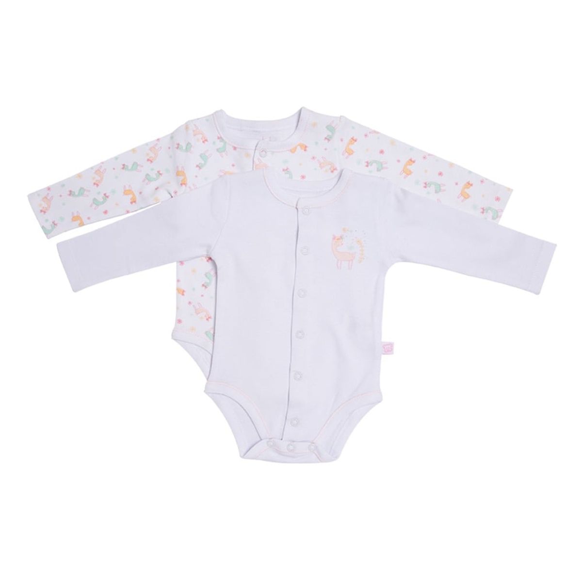 PILLIN - Pack 2 Body Bebé Niña PRQ107 PILLIN