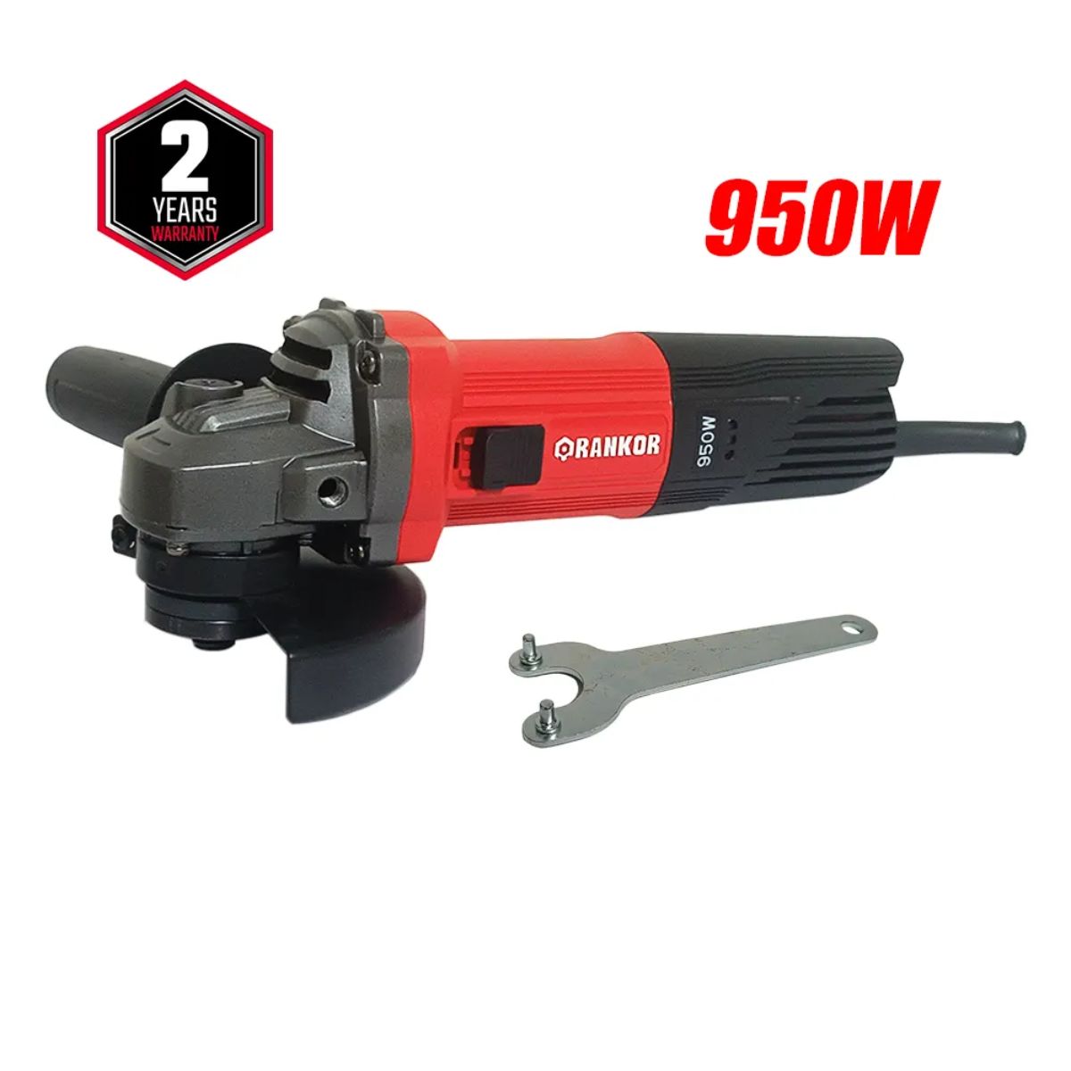 RANKOR - Amoladora Industrial 4 1/2" Rankor RAG950401 950W 11000rpm