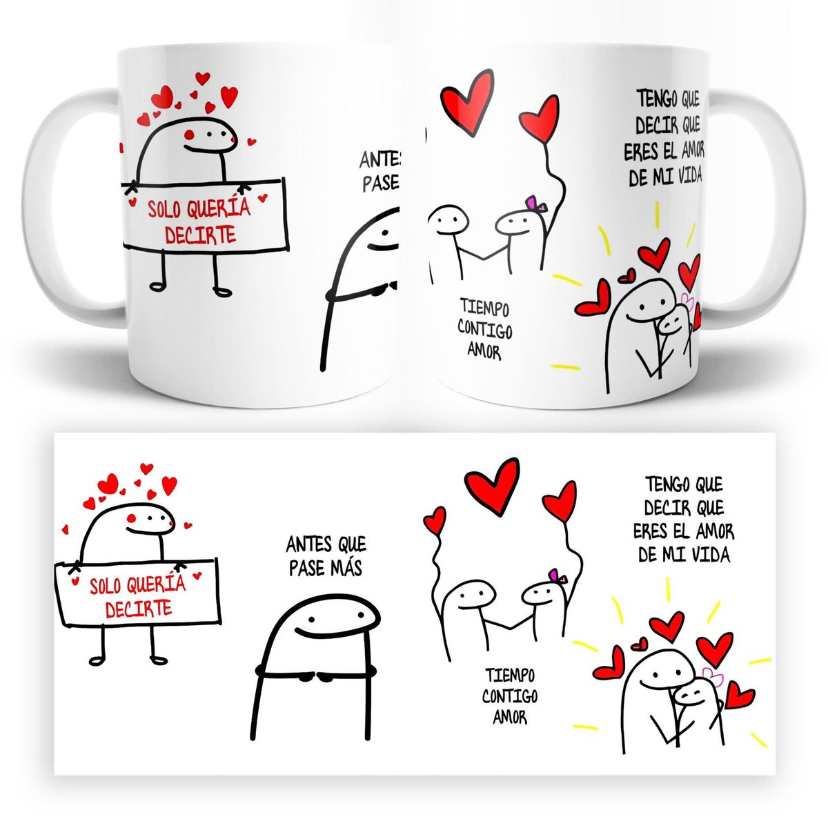 GENERICO - TAZA DE ENAMORADOS 11oz - LQNN