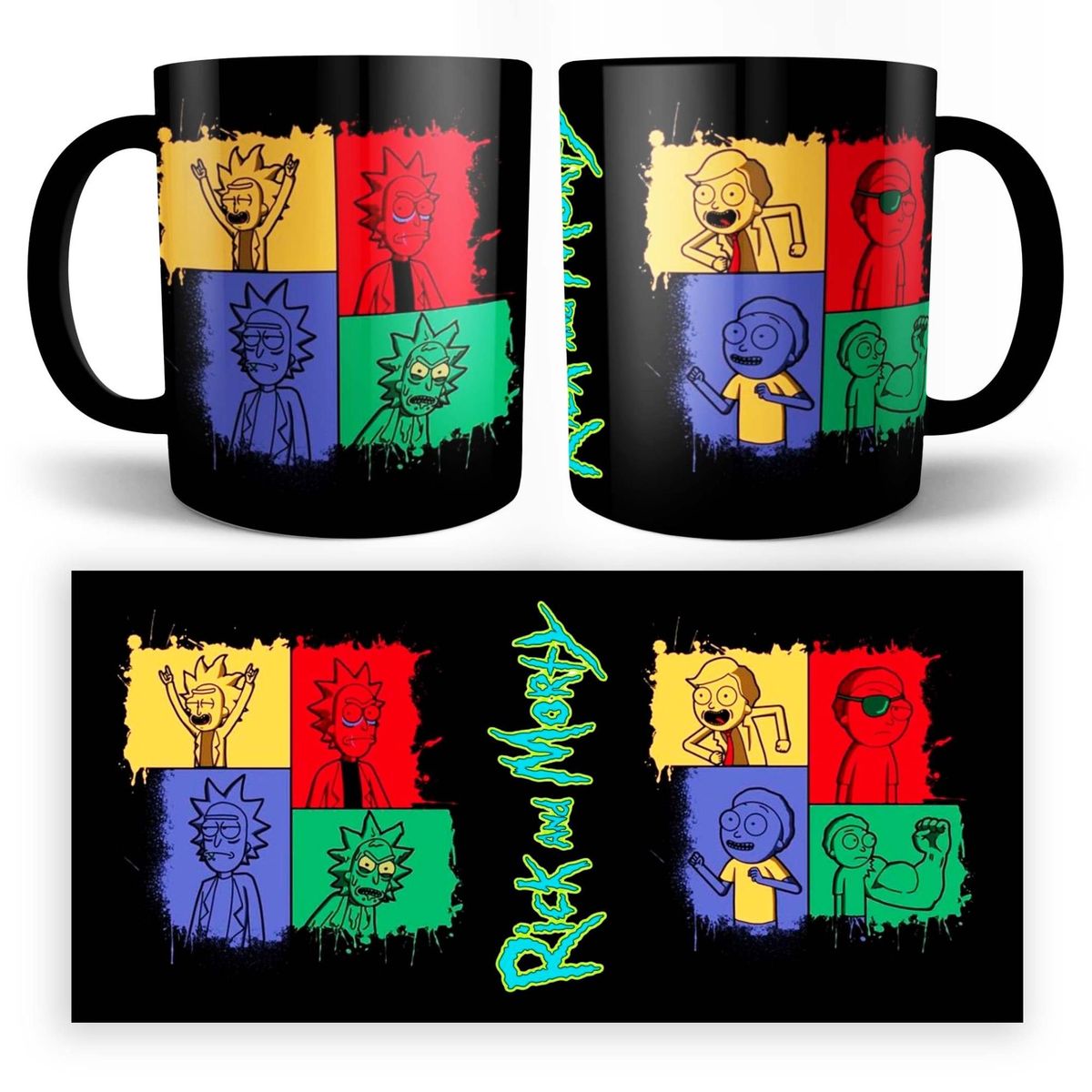 GENERICO - TAZA DE RICK Y MORTY 11oz - LQNN