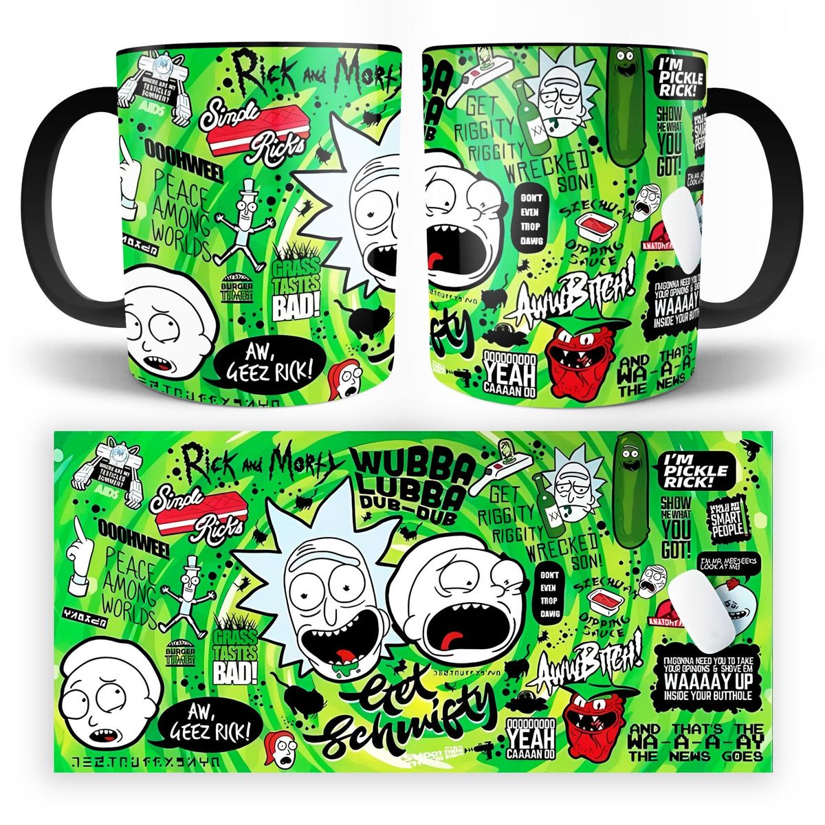 GENERICO - TAZA DE RICK Y MORTY 11oz - LQNN