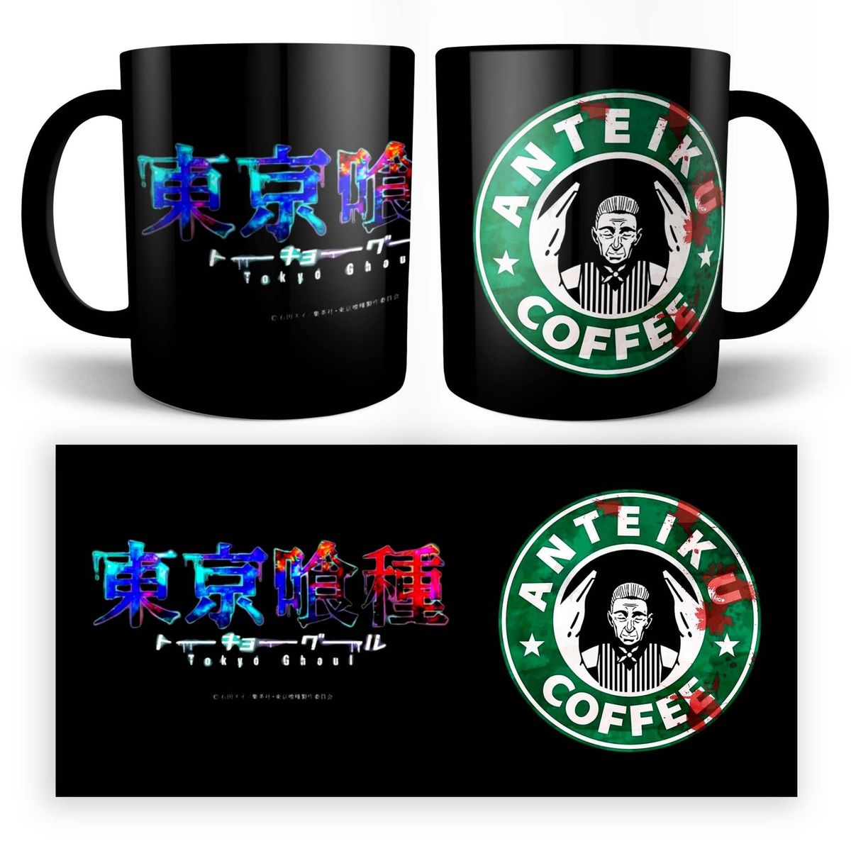 GENERICO - TAZA DE TOKYO GHOUL 11oz - LQNN