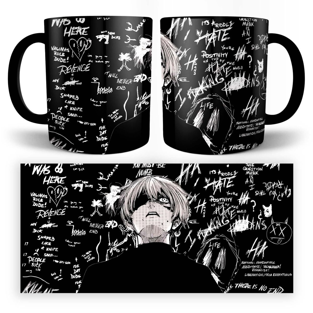 GENERICO - TAZA DE TOKYO GHOUL 11oz - LQNN