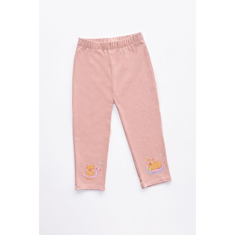 KIDS MASHMELO - LEGUIN PARA NIÑA CON ESTAMPADO EN BOTAPIES CAPIBARA KIDS MASHMELO