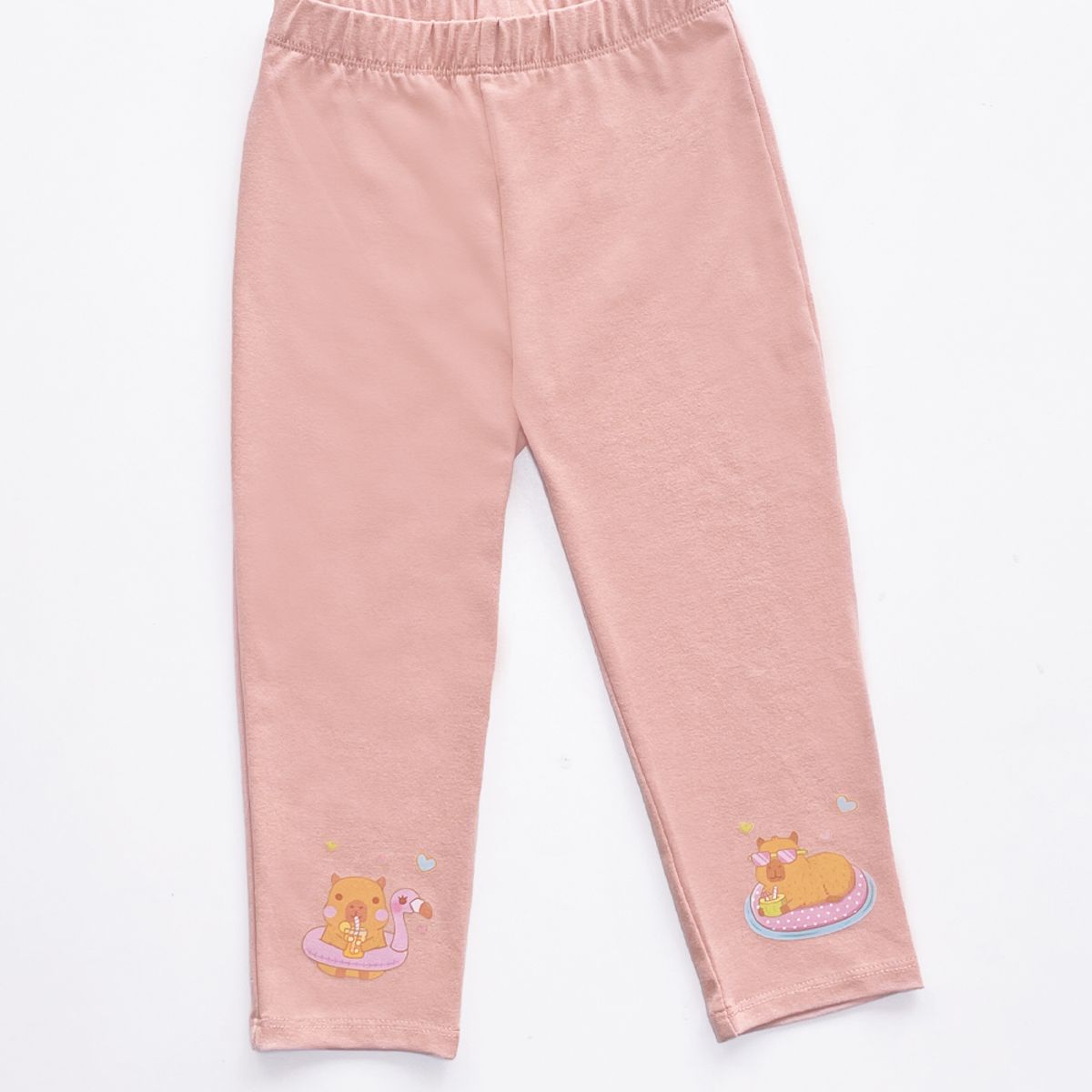 KIDS MASHMELO - LEGUIN PARA NIÑA CON ESTAMPADO EN BOTAPIES CAPIBARA KIDS MASHMELO