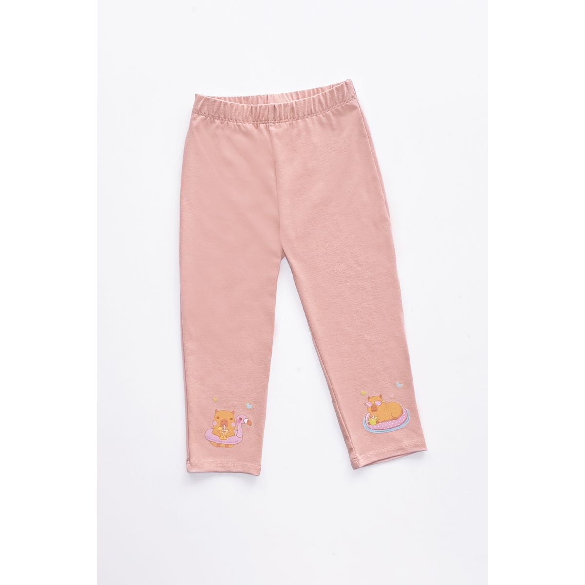 KIDS MASHMELO - LEGUIN PARA NIÑA CON ESTAMPADO EN BOTAPIES CAPIBARA KIDS MASHMELO