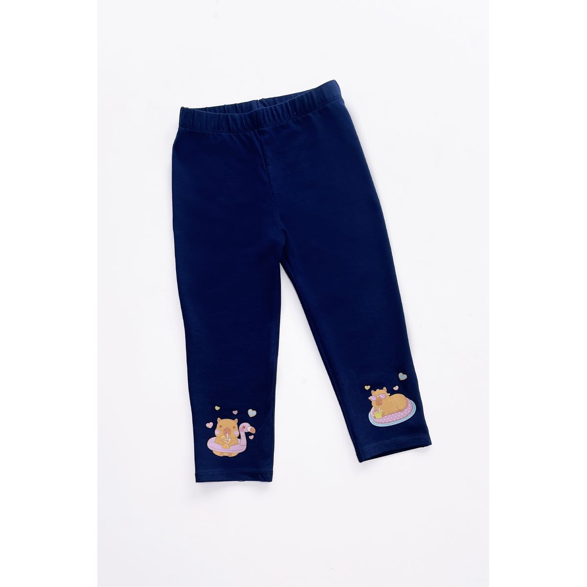 KIDS MASHMELO - LEGUIN PARA NIÑA CON ESTAMPADO EN BOTAPIES CAPIBARA KIDS MASHMELO