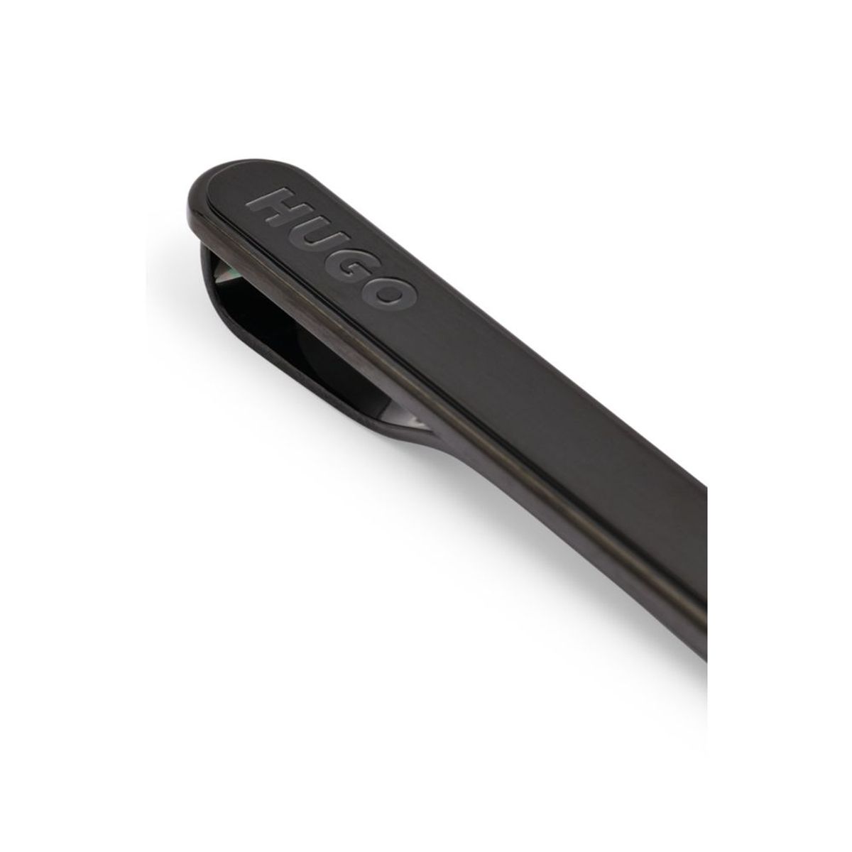 HUGO BOSS - Hugo - Alfiler para corbata ovalado con logo grabado