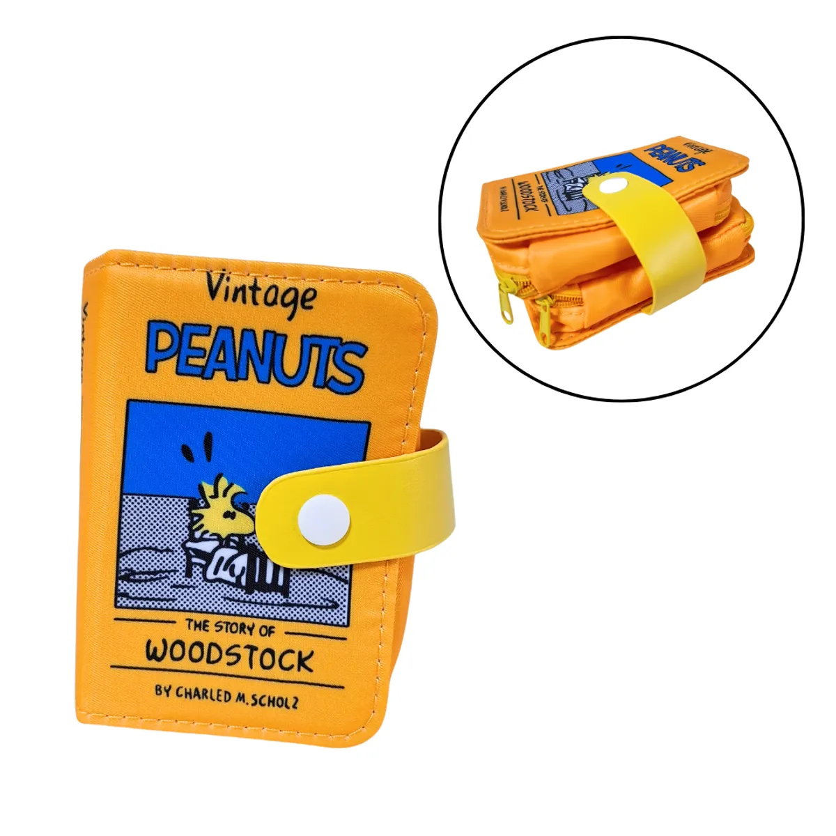 SNOOPY - SNOOPY NECESER DE MAQUILLAJE COSMETIQUERA PORTÁTIL VINTAGE