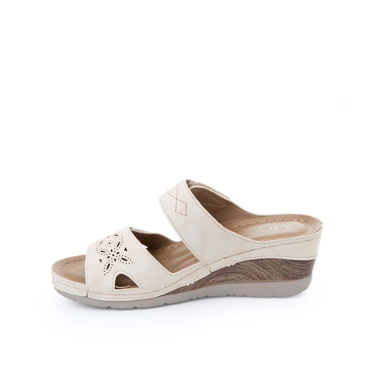 ADV - Sandalia Strap Casual ELI-2501 Vainilla ADV