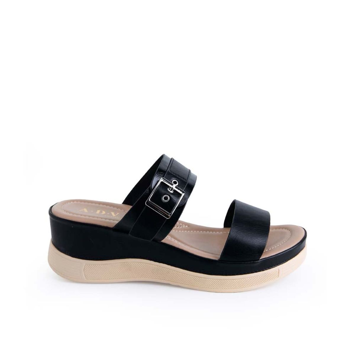 ADV - Sandalia Strap Casual ANA-2515 Negro ADV