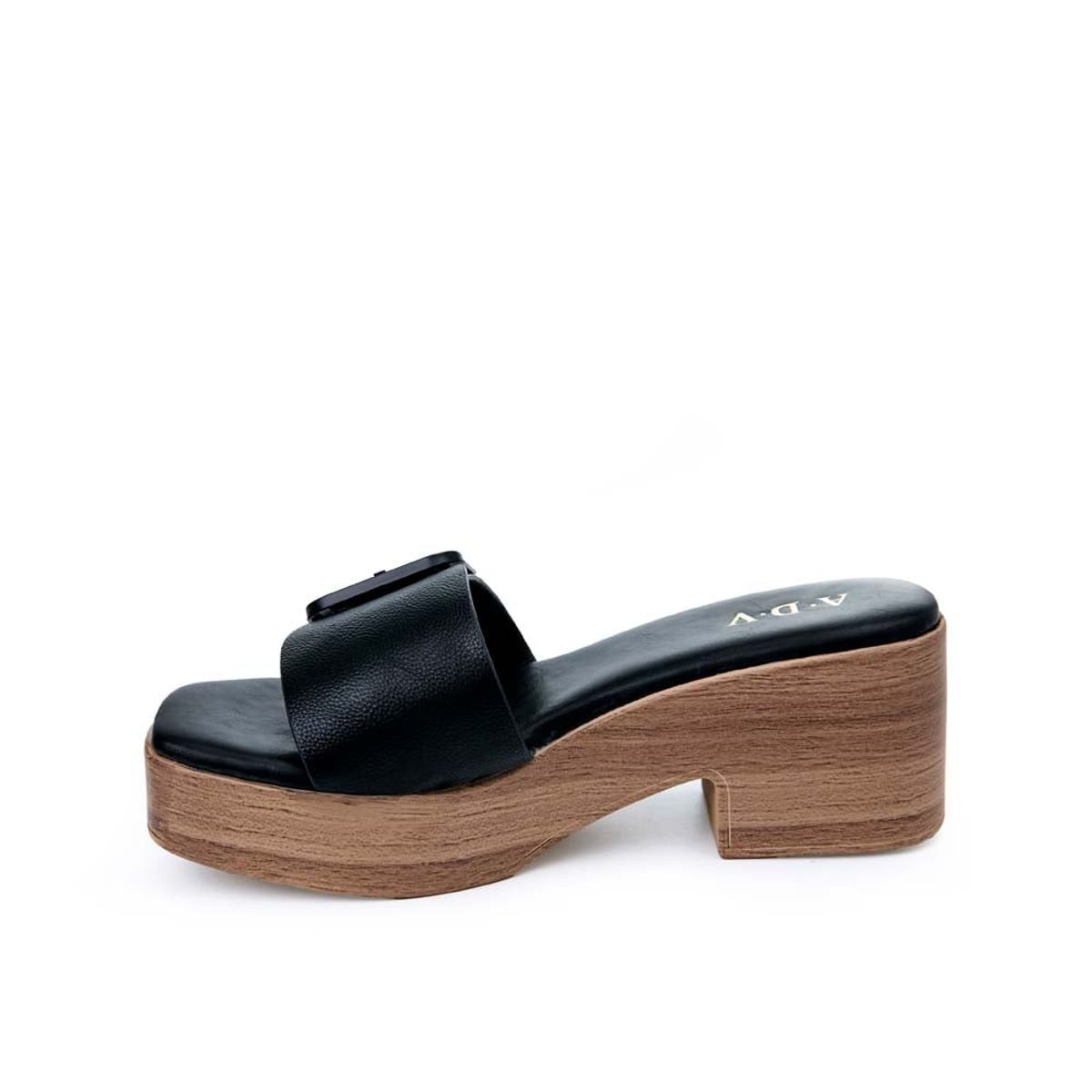 ADV - Sandalia Slide Casual ANA-2525 Negro ADV