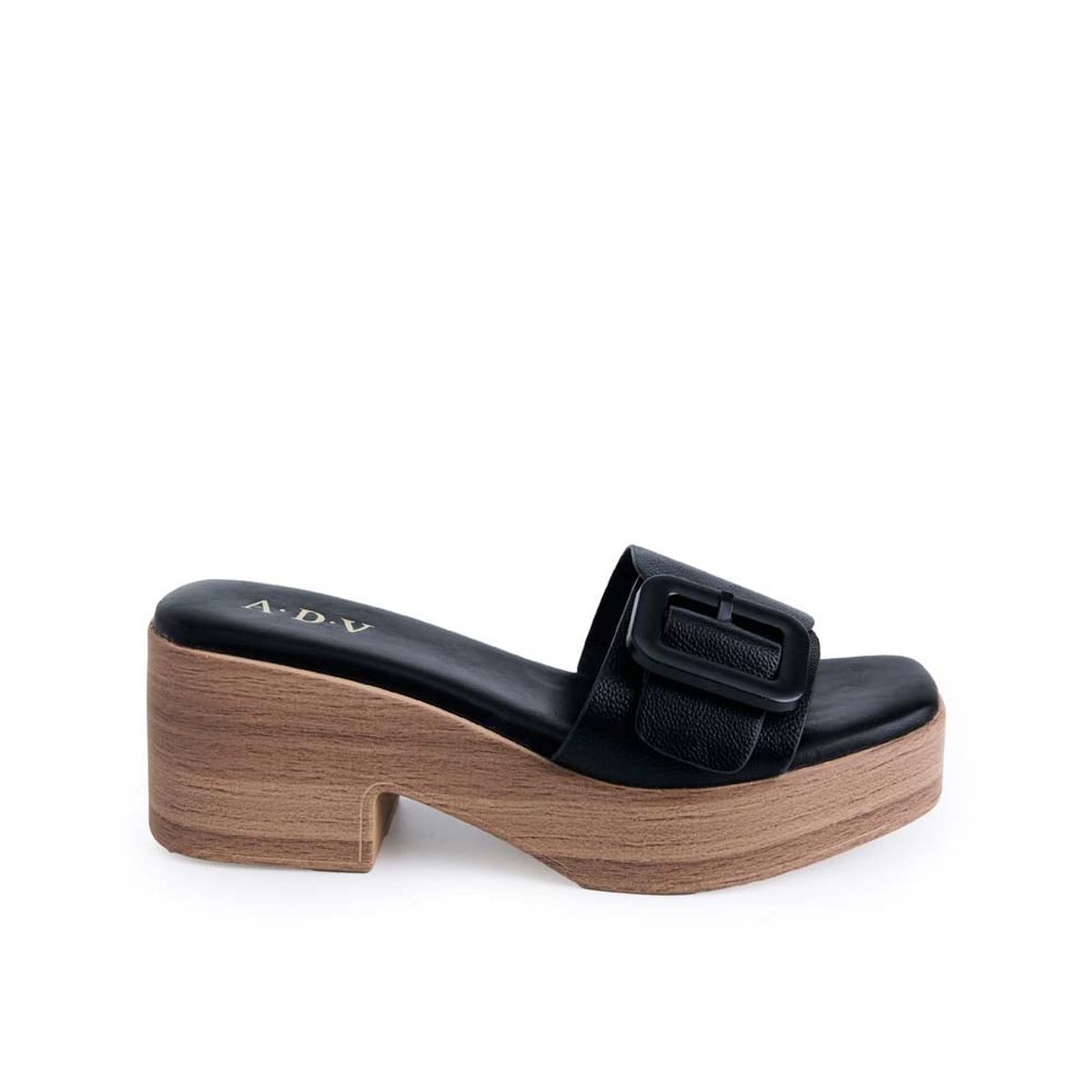 ADV - Sandalia Slide Casual ANA-2525 Negro ADV