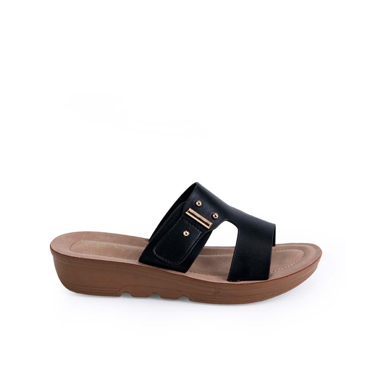 ADV - Sandalia Slide Casual ANA-2527 Negro ADV