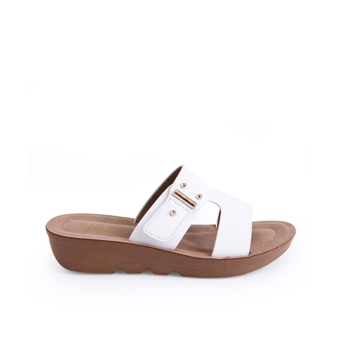 ADV - Sandalia Slide Casual ANA-2527 Blanco ADV