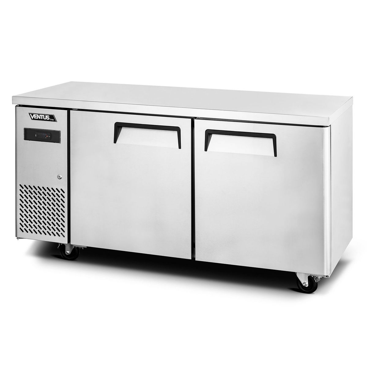 VENTUS - Ventus Mesa Refrigerada Acerada - 2 Repisas- Acero Inox - VMR2PS-260