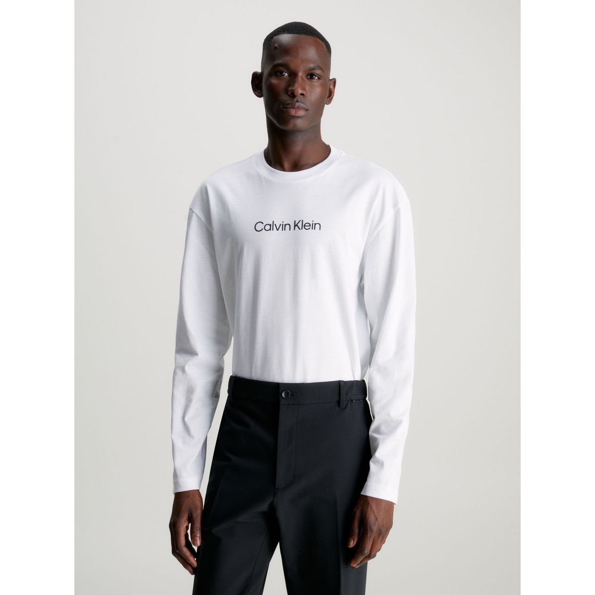 CALVIN KLEIN - CAMISETA HERO LOGO LS T-SHIRT