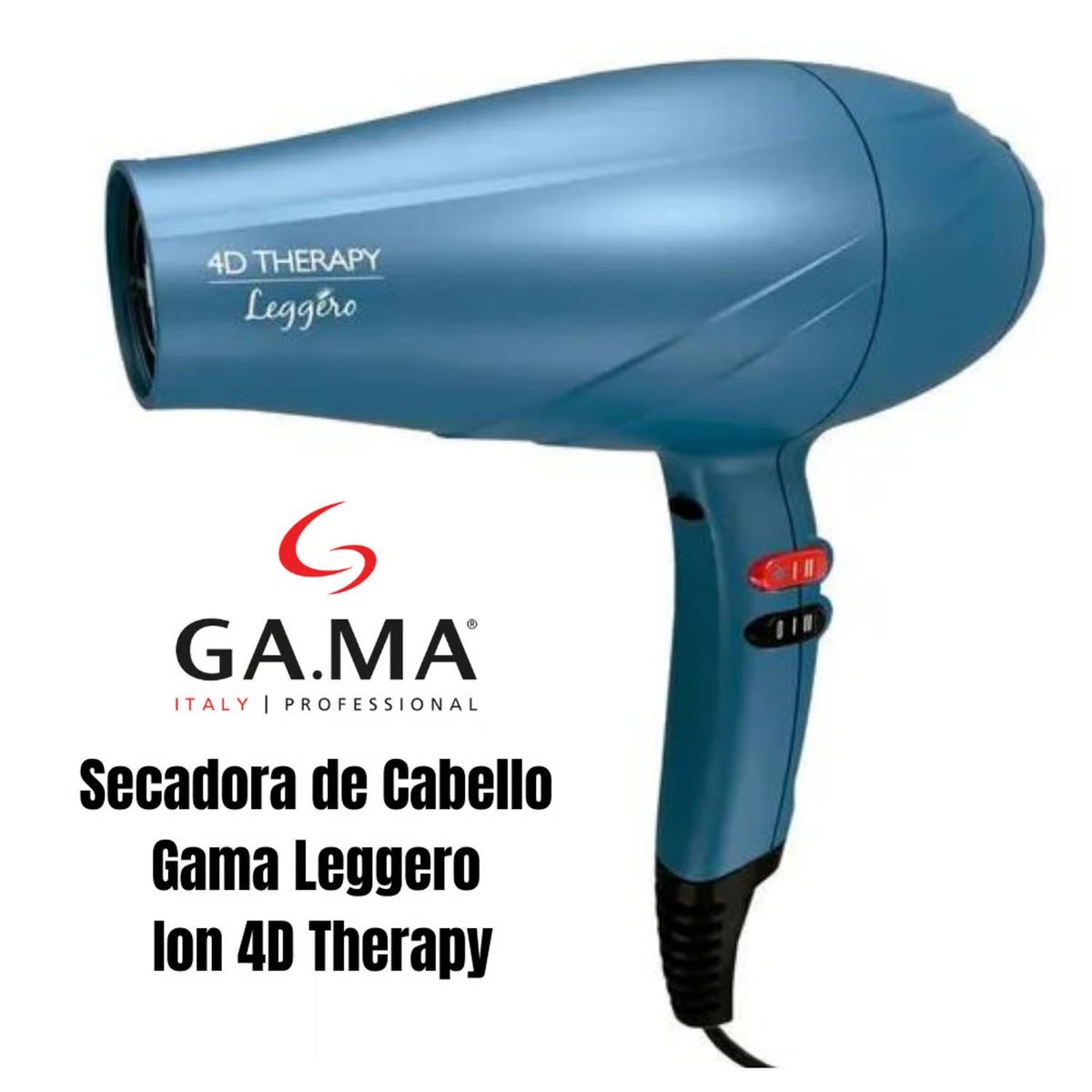 GAMA - Secadora Leggero Gama Ion 4D Therapy