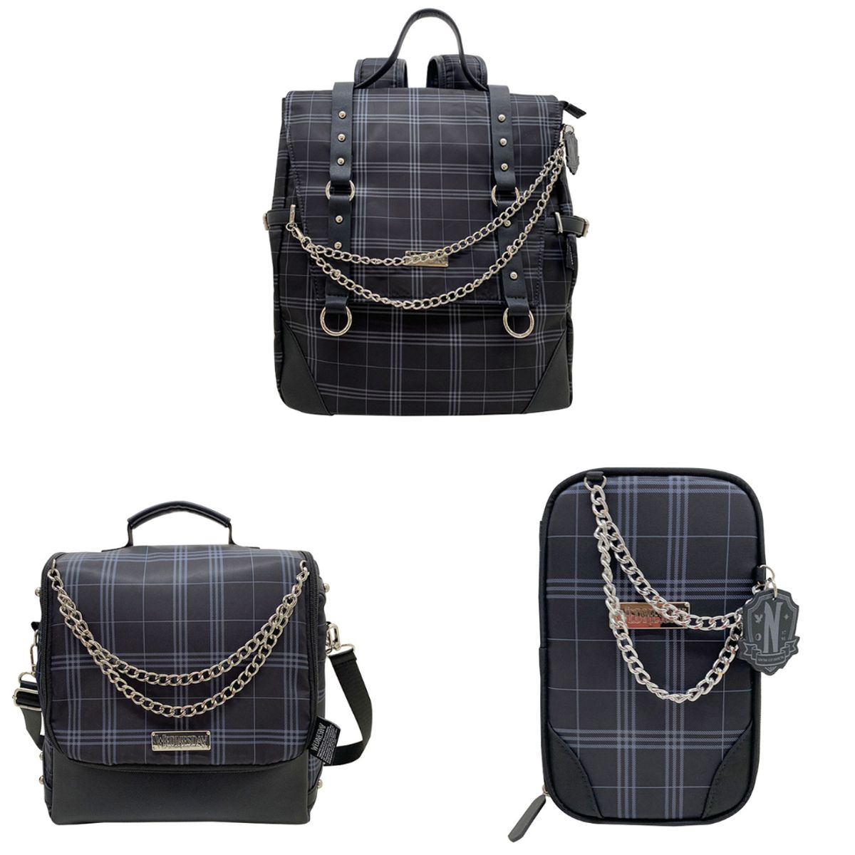 CHILDRENS CLUB - Set de Mochila escolar x3 piezas - Merlina