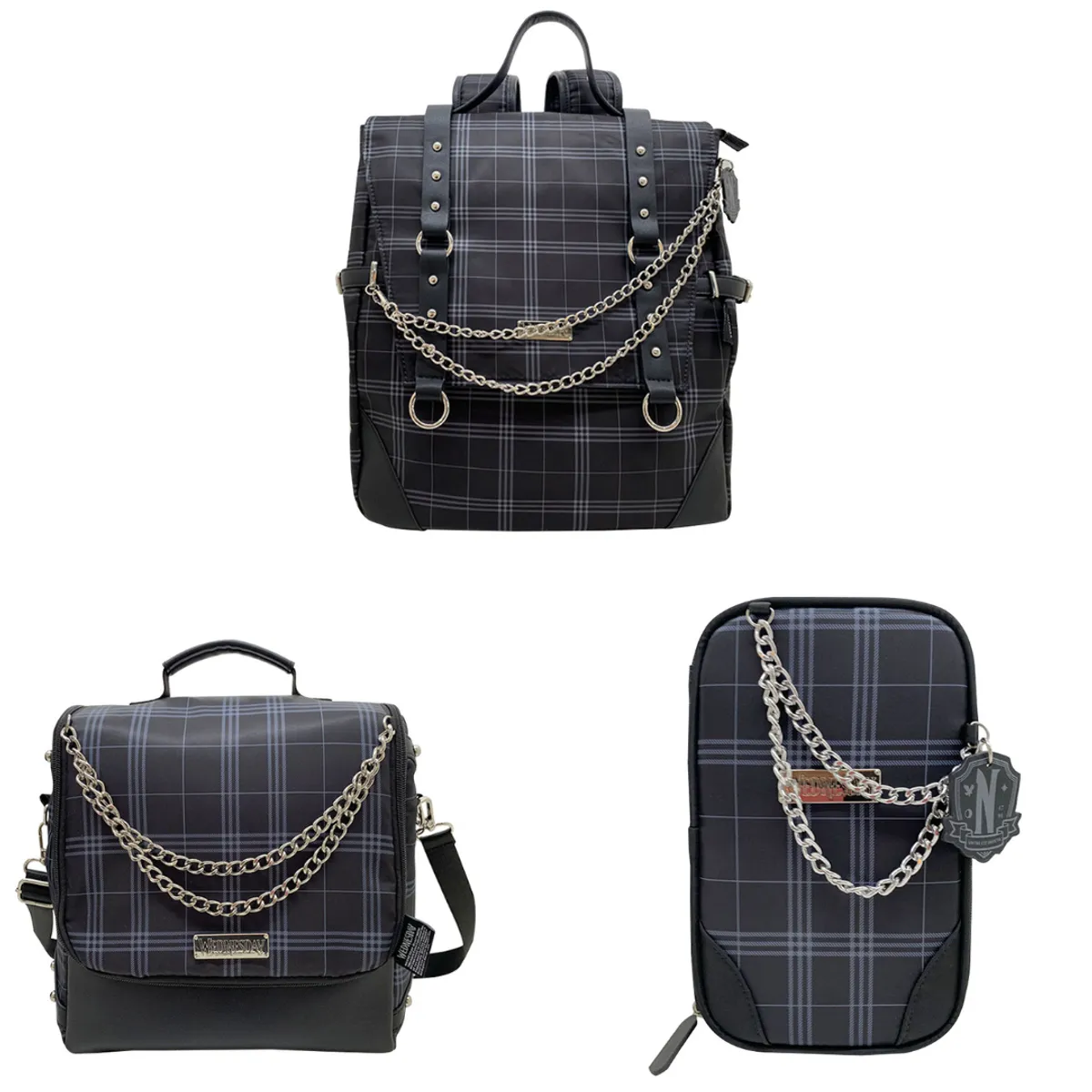 CHILDRENS CLUB - Set de Mochila escolar x3 piezas - Merlina