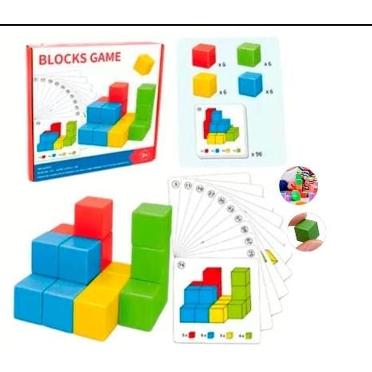 GENERICO - Bloques de Construccion Montessori
