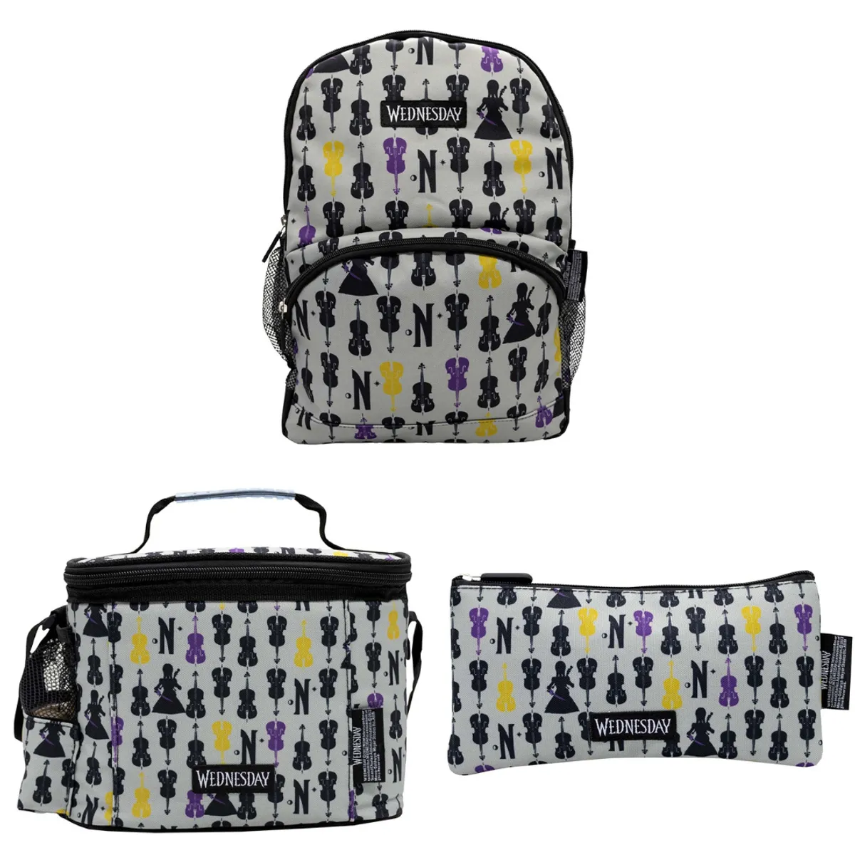CHILDRENS CLUB - Set de Mochila escolar x3 piezas - Merlina