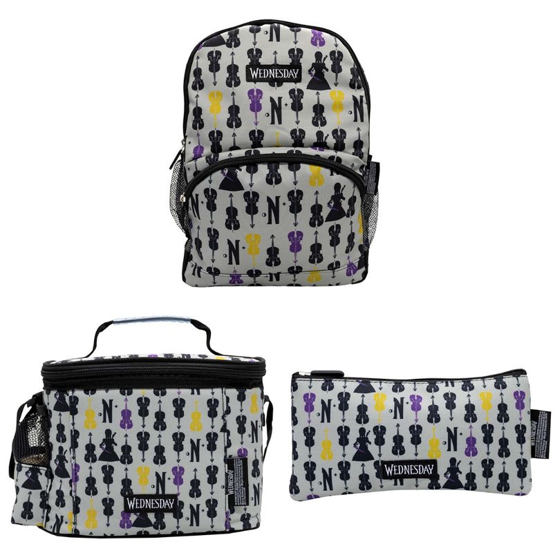 CHILDRENS CLUB - Set de Mochila escolar x3 piezas - Merlina