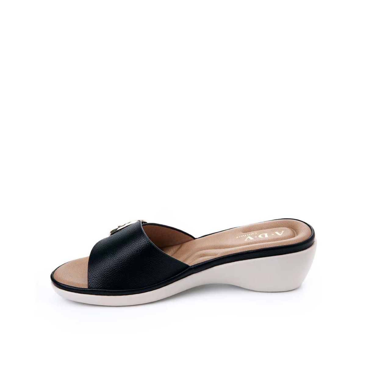ADV - Sandalia Slide Casual ANA-2510 Negro ADV