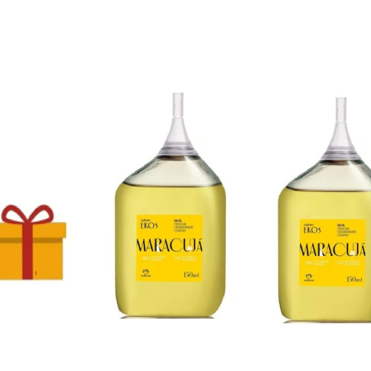 NATURA - 2 frescores de maracuya repuestos 150ml Ekos Natura + regalo